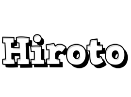 Hiroto snowing logo