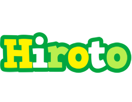 Hiroto soccer logo