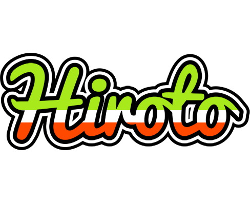 Hiroto superfun logo