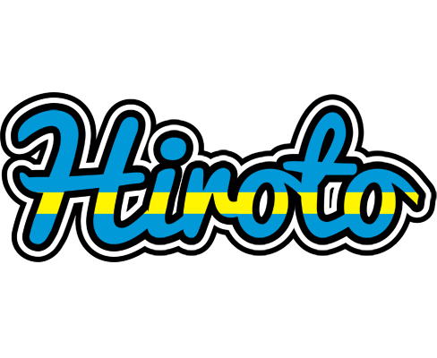 Hiroto sweden logo