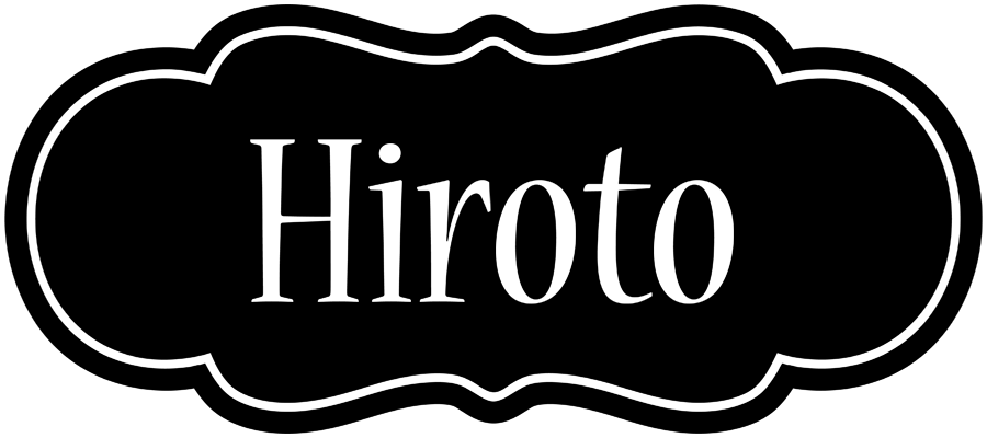 Hiroto welcome logo