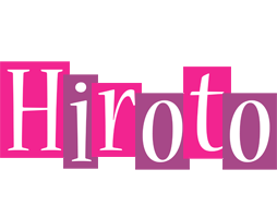 Hiroto whine logo