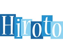 Hiroto winter logo