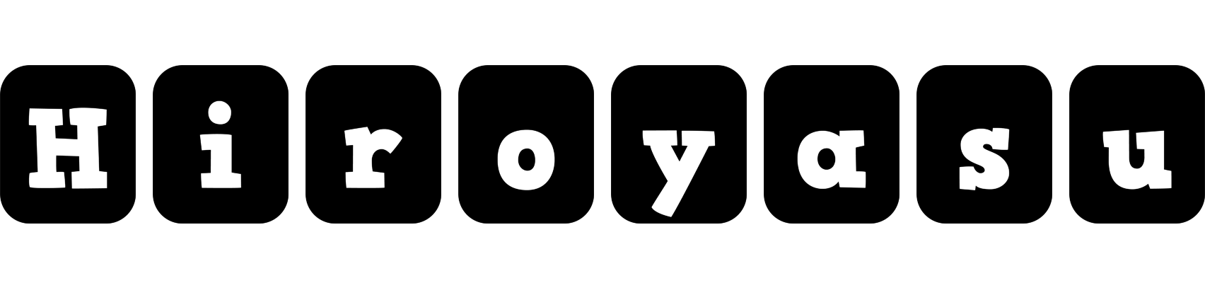 Hiroyasu box logo