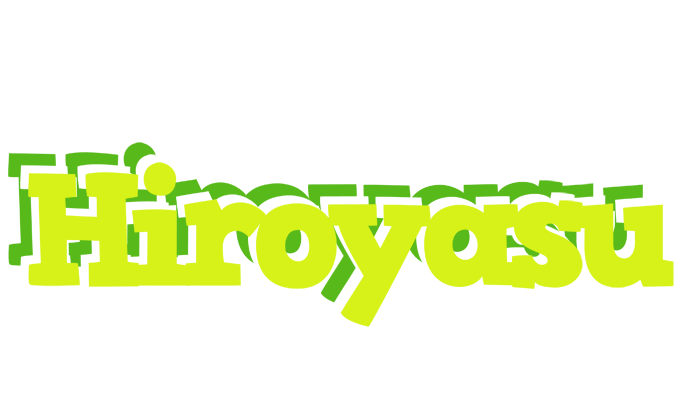 Hiroyasu citrus logo