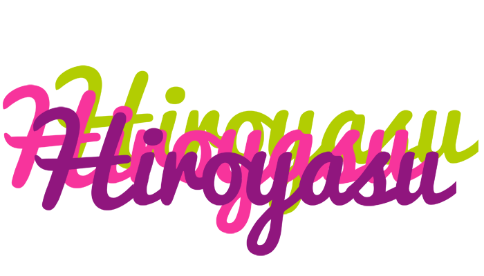 Hiroyasu flowers logo