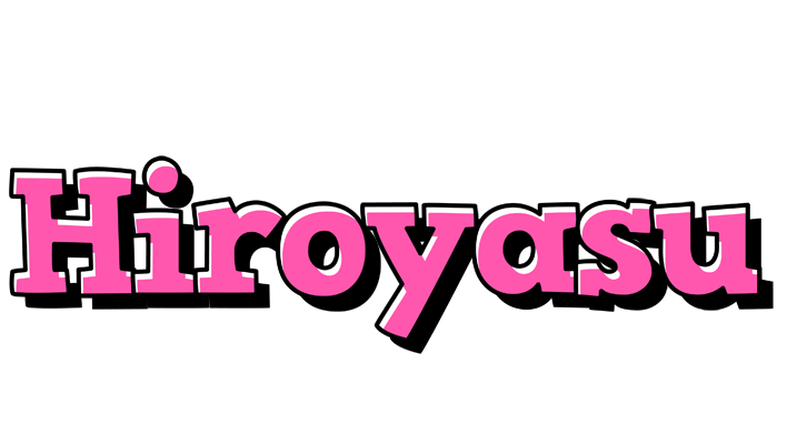 Hiroyasu girlish logo