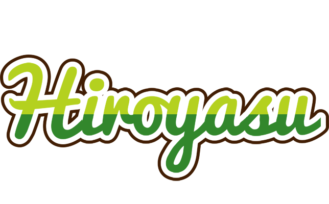 Hiroyasu golfing logo