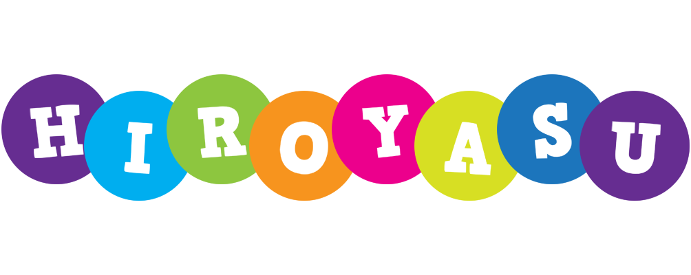 Hiroyasu happy logo