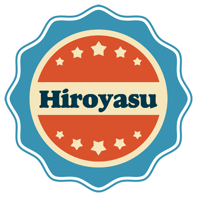Hiroyasu labels logo
