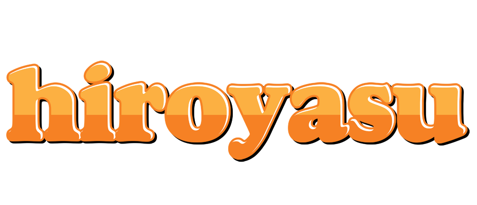 Hiroyasu orange logo