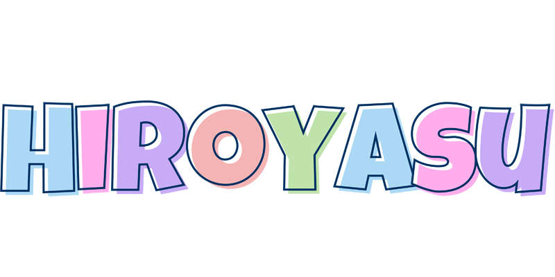 Hiroyasu pastel logo