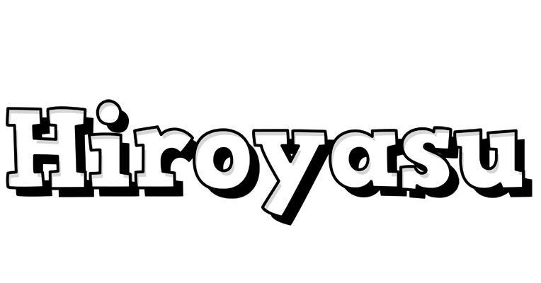 Hiroyasu snowing logo