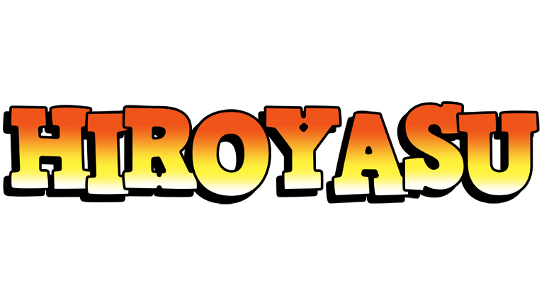 Hiroyasu sunset logo
