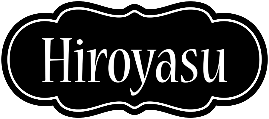 Hiroyasu welcome logo