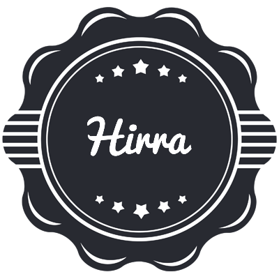 Hirra badge logo