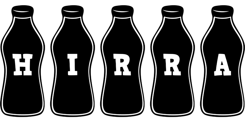 Hirra bottle logo