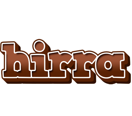 Hirra brownie logo