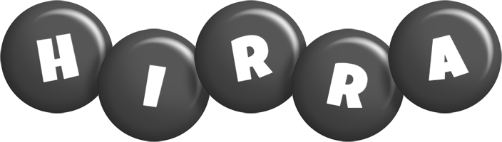 Hirra candy-black logo