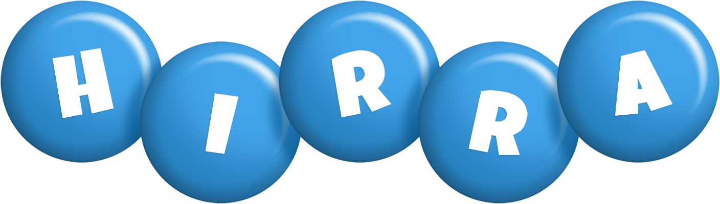 Hirra candy-blue logo
