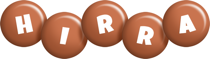 Hirra candy-brown logo