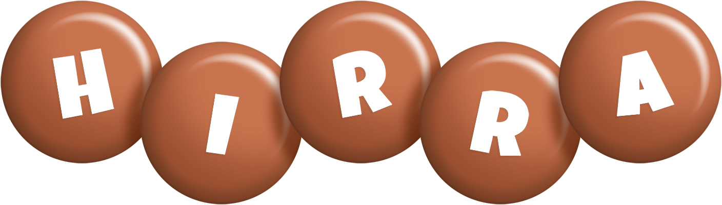 Hirra candy-brown logo