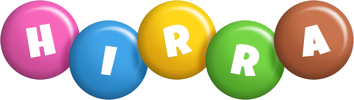 Hirra candy logo