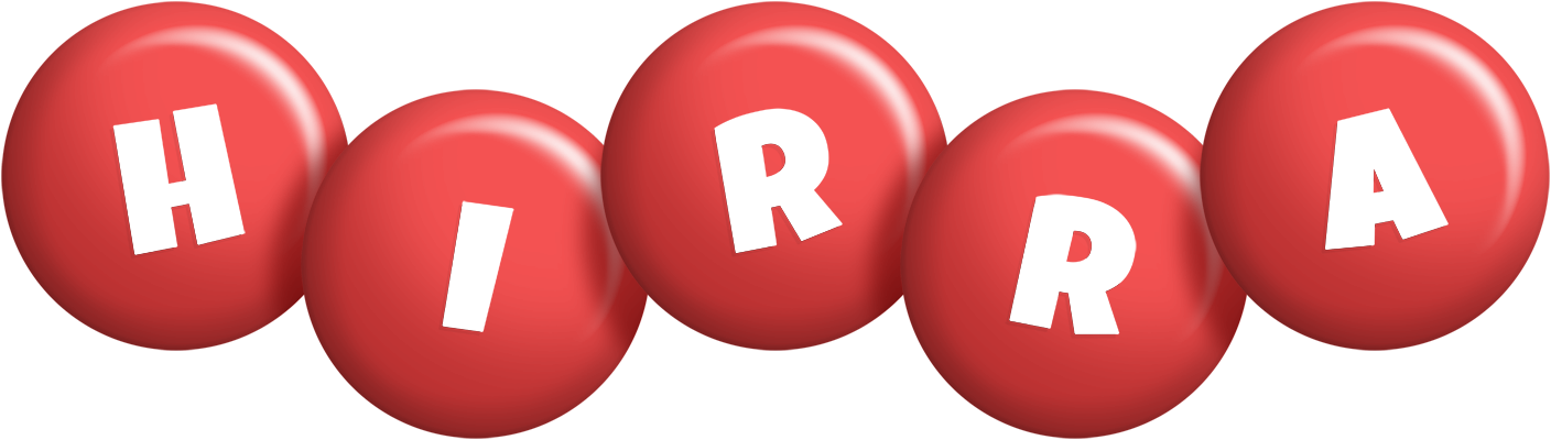 Hirra candy-red logo