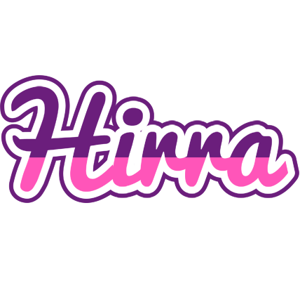 Hirra cheerful logo