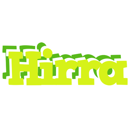 Hirra citrus logo