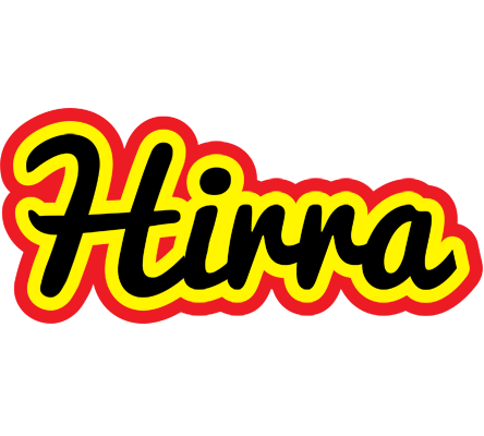 Hirra flaming logo