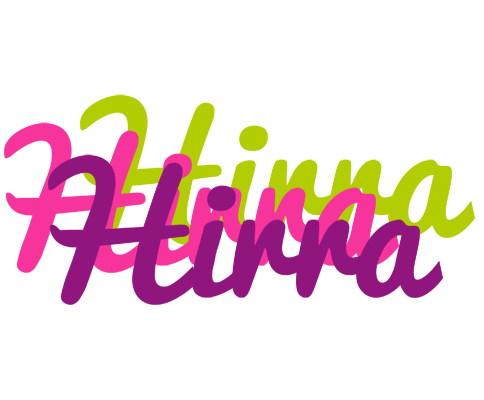 Hirra flowers logo