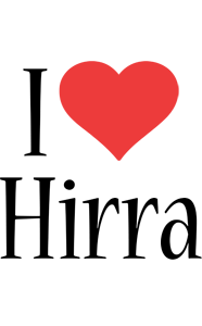 Hirra i-love logo