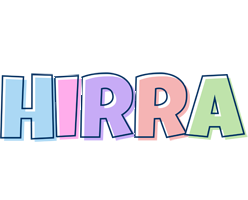 Hirra pastel logo