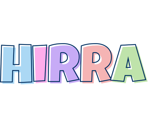 Hirra pastel logo