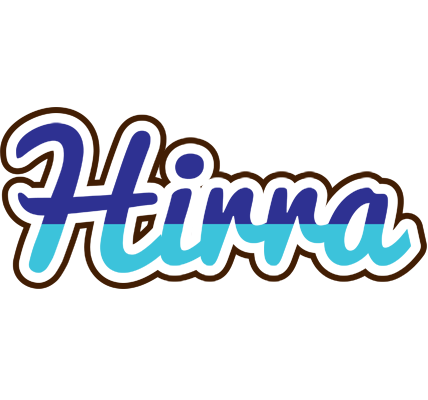 Hirra raining logo
