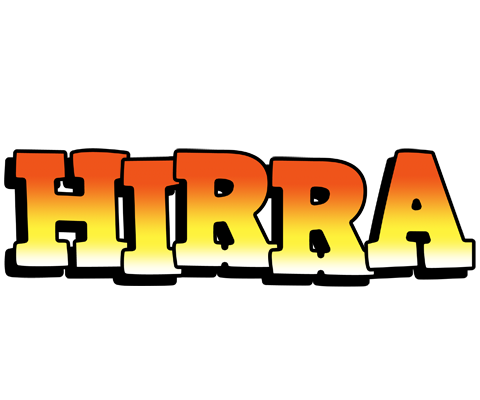 Hirra sunset logo