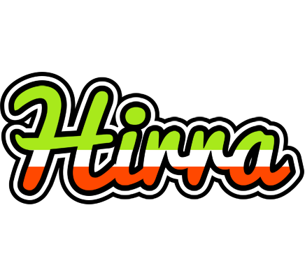 Hirra superfun logo