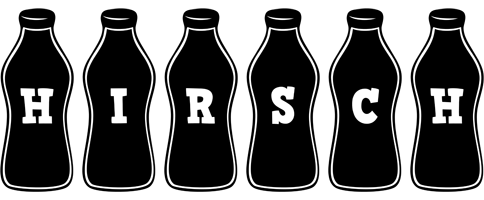 Hirsch bottle logo