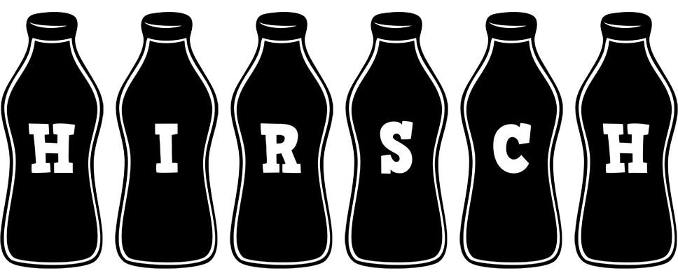 Hirsch bottle logo