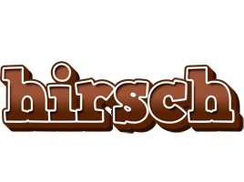 Hirsch brownie logo