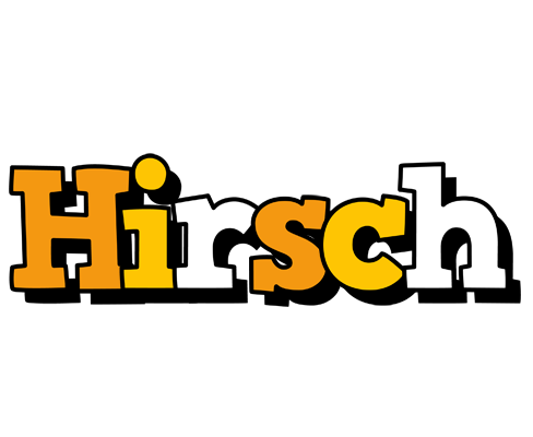 Hirsch cartoon logo