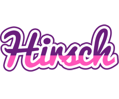 Hirsch cheerful logo