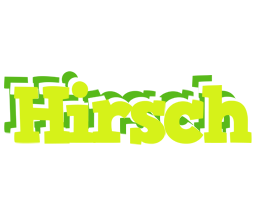 Hirsch citrus logo