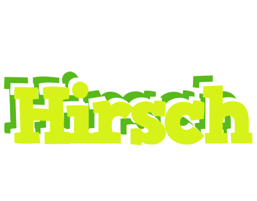 Hirsch citrus logo