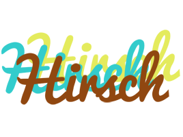 Hirsch cupcake logo