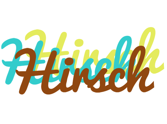 Hirsch cupcake logo