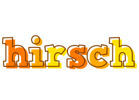 Hirsch desert logo