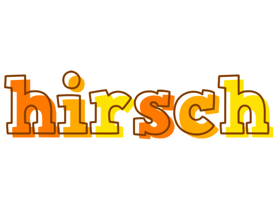 Hirsch desert logo