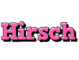 Hirsch girlish logo